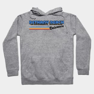 Bethany Beach, Delaware / / Retro Style Design Hoodie